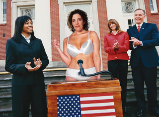Naturally beautiful Dove campaign nominee Julie announces her candidacy.